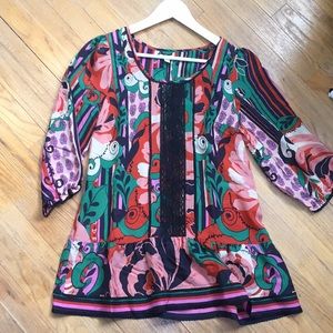 Anthropologie blouse -perfect for Valentine’s Day!